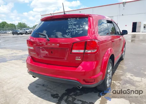 2018 Dodge Journey Gt из США, поврежденный, VIN 3C4PDCEGXJT425885